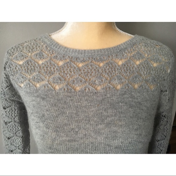 Chic Knit Grey Sweater - Picture 2 of 5